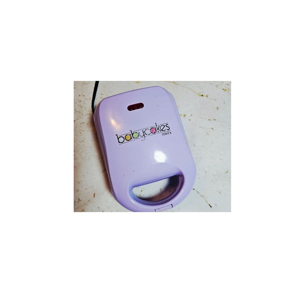 Babycakes Mini Cake Pop Maker | Purple | Model CP-12 | EUC